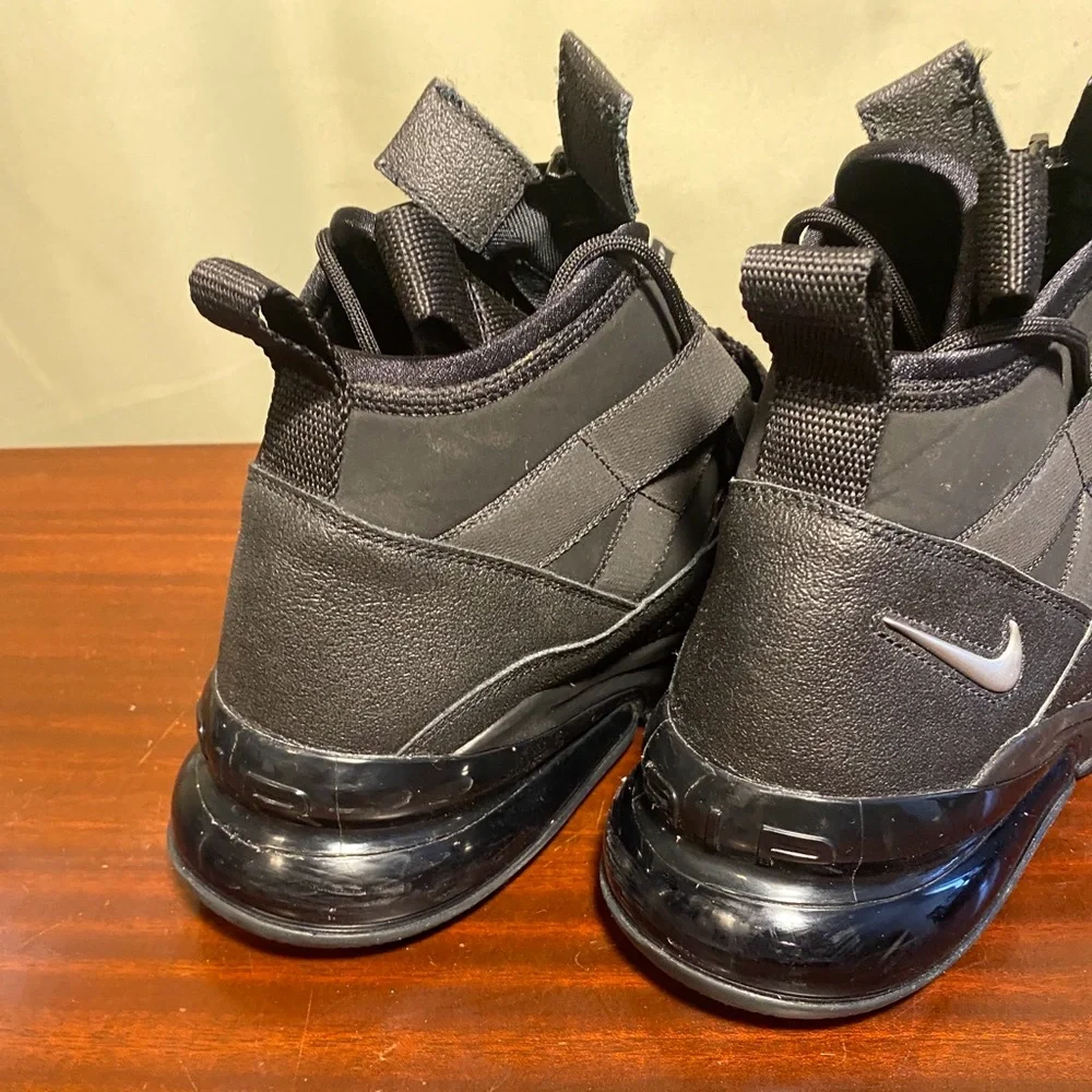 Nike Air Force 270 Utility Black Metallic Silver Mens 10.5 ( AQ0572-002 ) - Picture 7 of 7